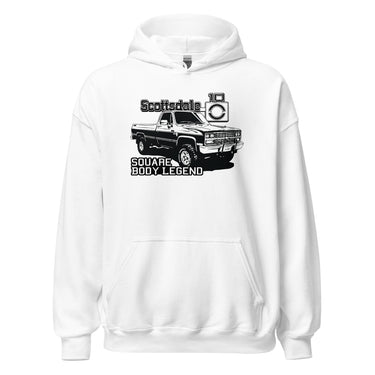 Square Body Scottsdale K10 Hoodie in white